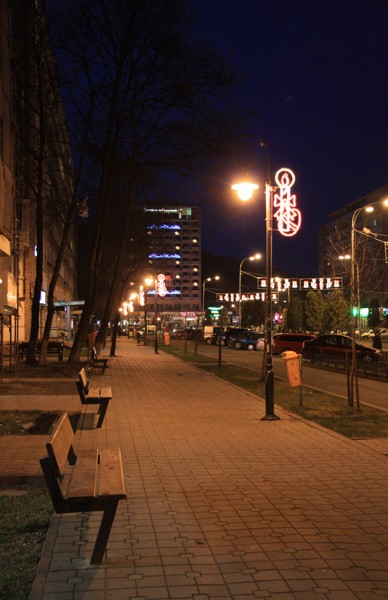 Easter Lights in Piatra Neamt