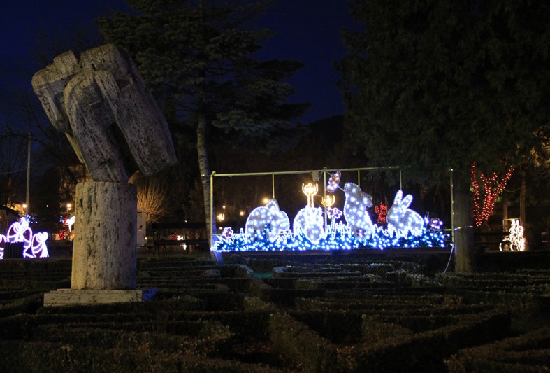 Easter Lights in Piatra Neamt