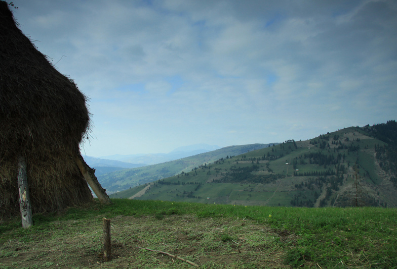 Hiking on Asau Peak near Damuc, Neamt County