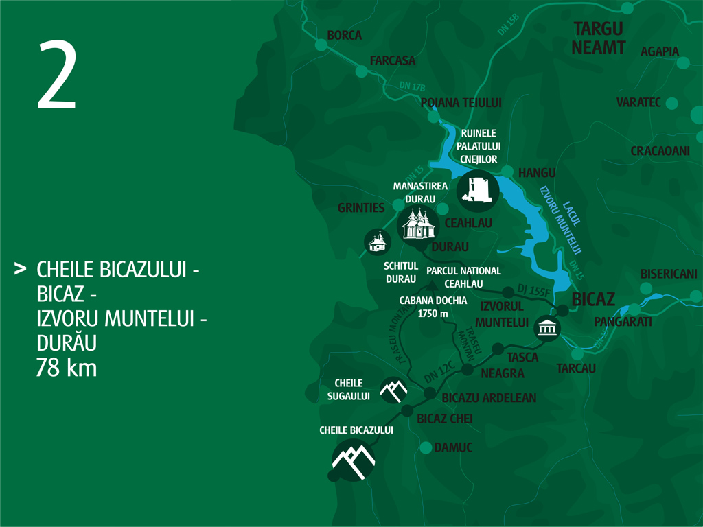 Touristic Routes in Neamt County
