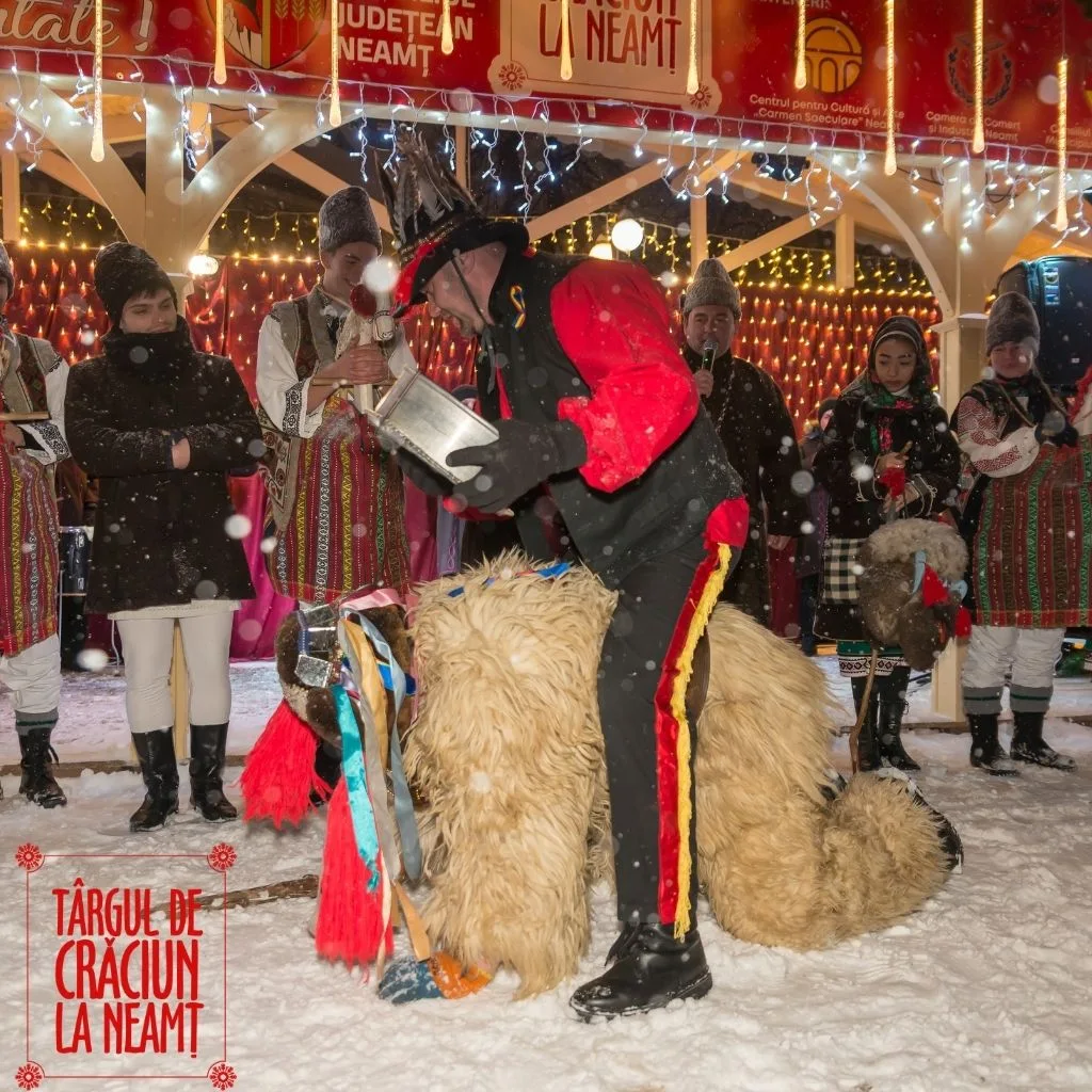 Traditions and customs at the Christmas Market in Neamț