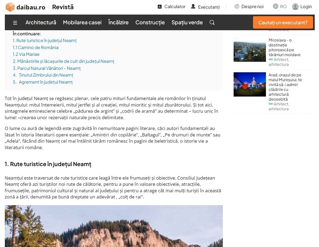 Daibau: “Neamț with its thousands of reasons calls you to discover it!” – fotografia 3
