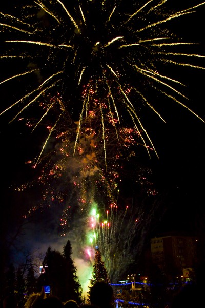 Fireworks in Piatra Neamt 2011
