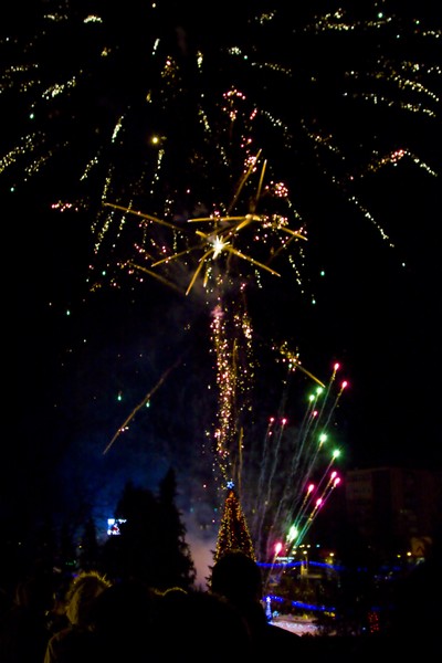 Fireworks in Piatra Neamt 2011