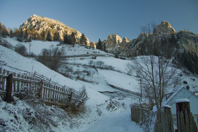 Route in Cheile Bicazului