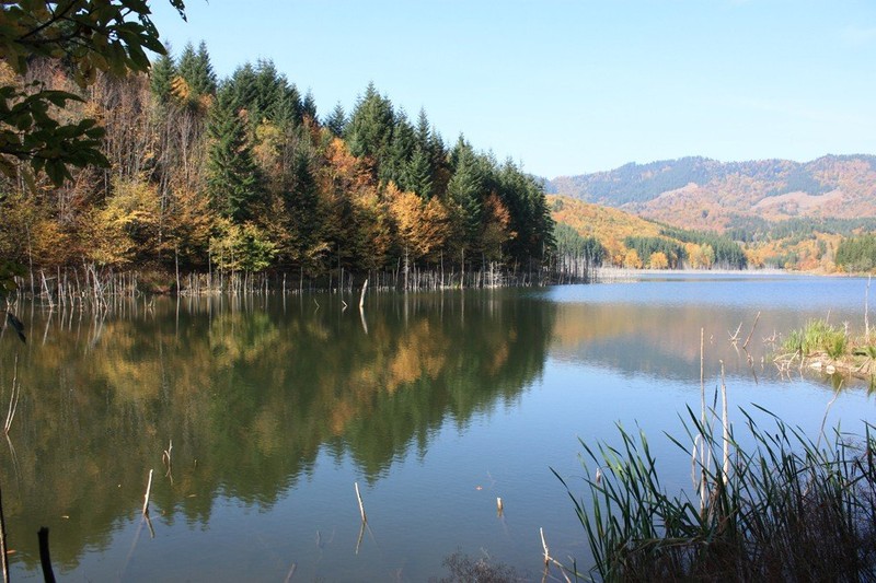 Romanian Tourism - Lake Cuiejdel