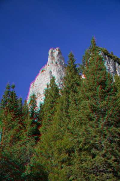 3D Images from Ceahlau Mountain