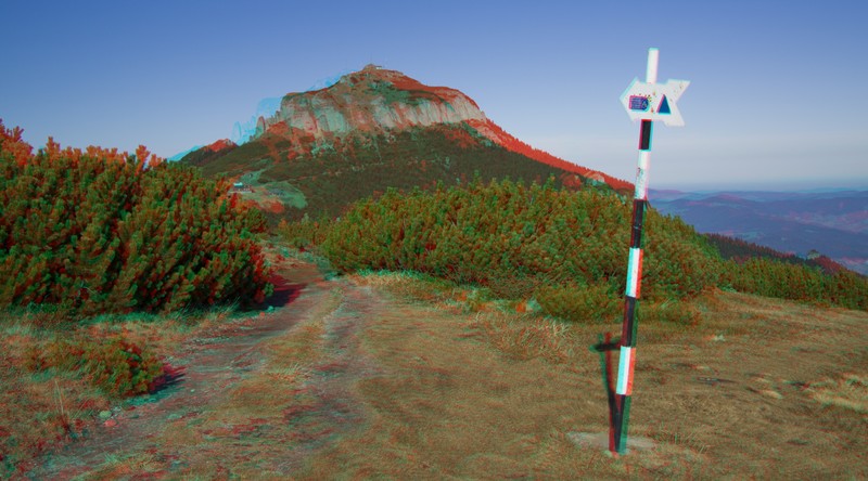 3D Images from Ceahlau Mountain
