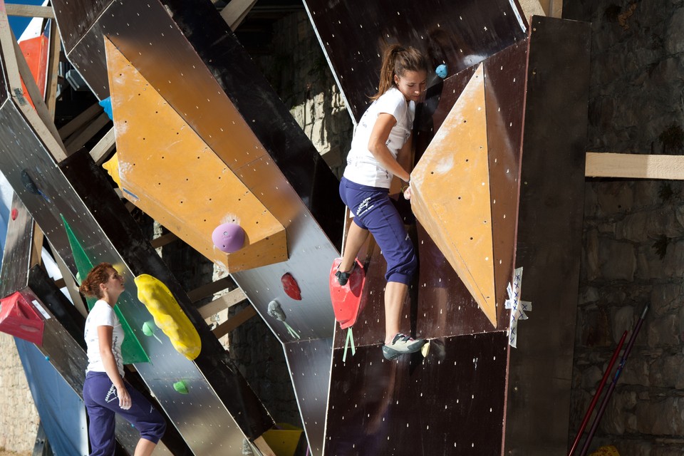 Bouldering contest