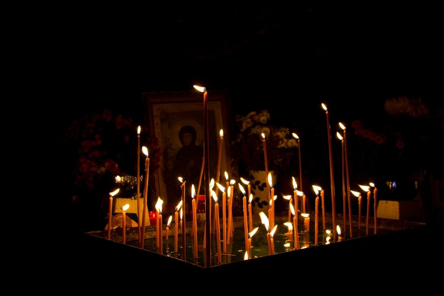 St Teodora cave Sihla 2011