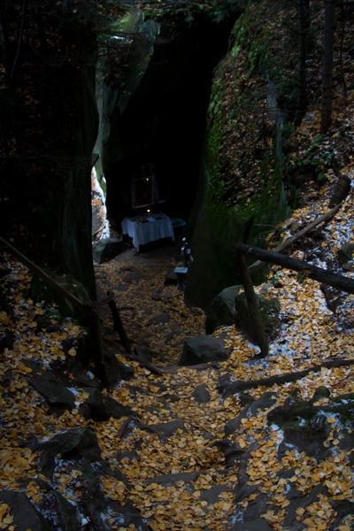 St Teodora cave Sihla 2011