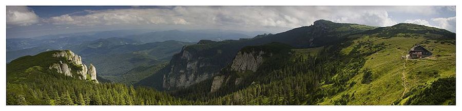 Adventure tourism on Ceahlau Mountain