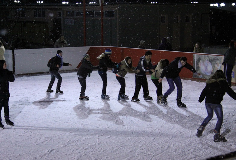 Ice Skating in Piatra Neamt