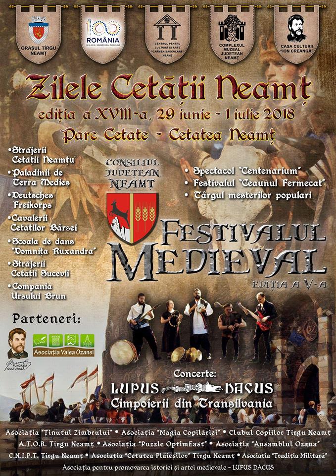 Days of Neamt Fortress, June 29th – July the 1st 2018 – photo 1