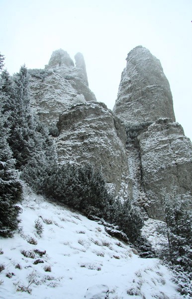Trekking Route to Ceahlau Mountain - Lutu Rosu