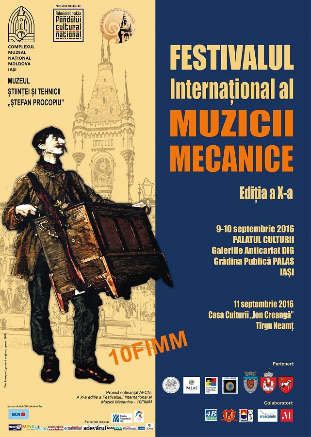 11 septembrie 2016 – Festivalul Internațional al Muzicii Mecanice – Casa Culturii ”Ion Creangă” Târgu Neamț – photo 1