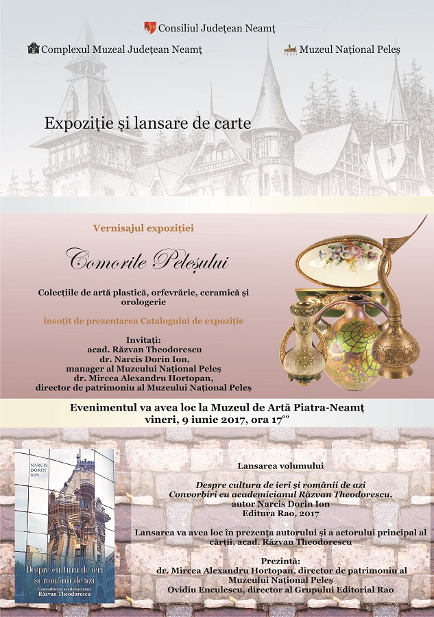 COMPLEXUL MUZEAL JUDEȚEAN NEAMȚ – vernisajul expoziției “Comorile Peleșului” – fotografia 1