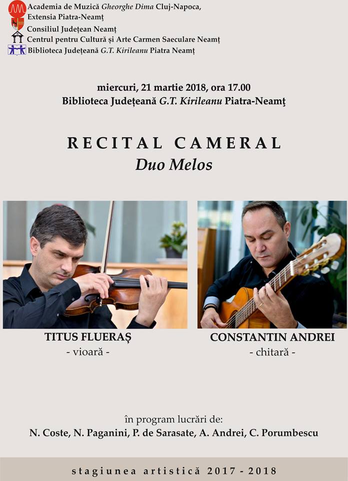 „Duo melos” în recital – fotografia 1