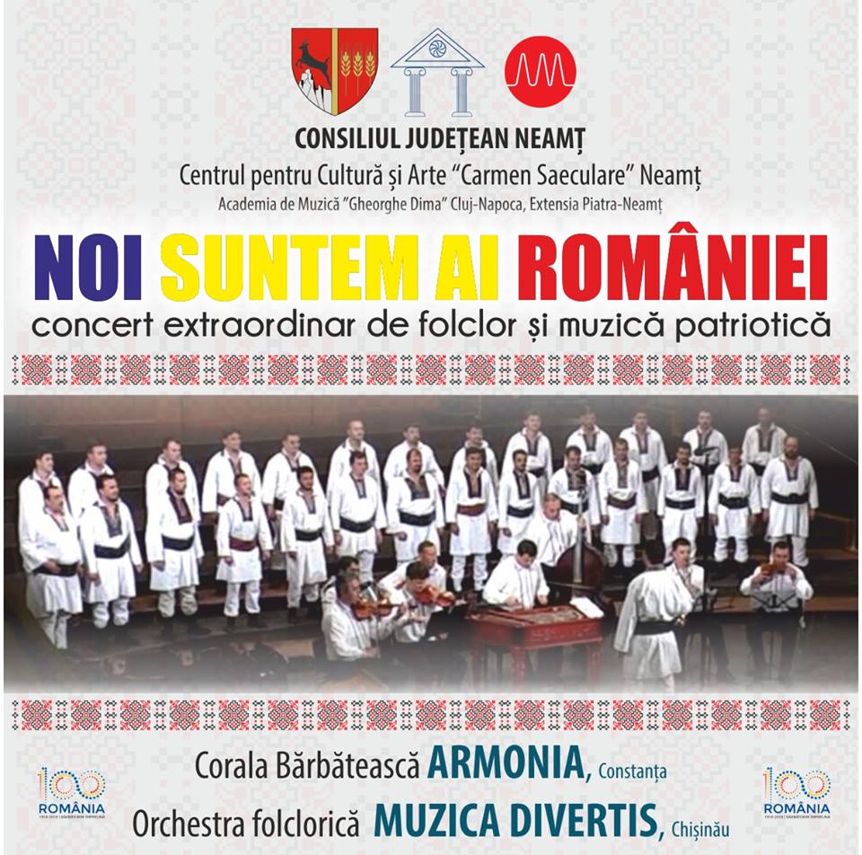 Evenimente muzicale inedite la Piatra-Neamț – 24 Și 25 aprilie 2018