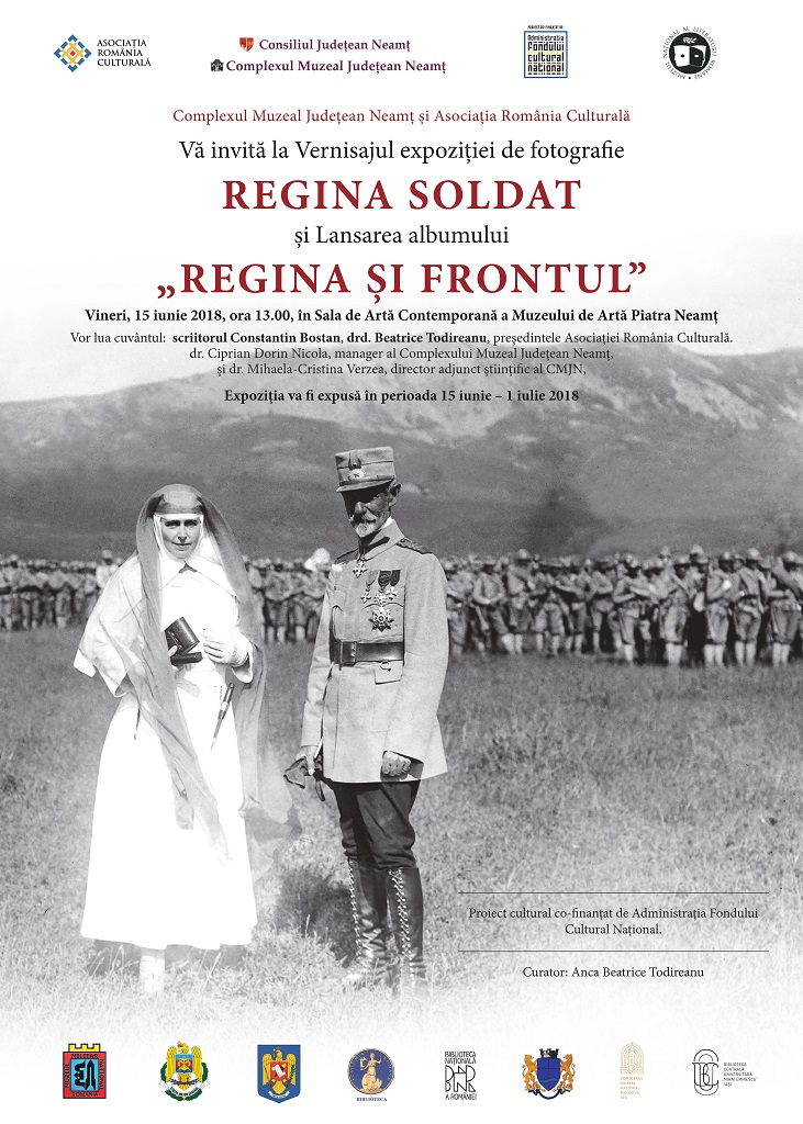 Expoziție de fotografie „REGINA SOLDAT” și lansarea albumului „Regina și Frontul” – fotografia 1