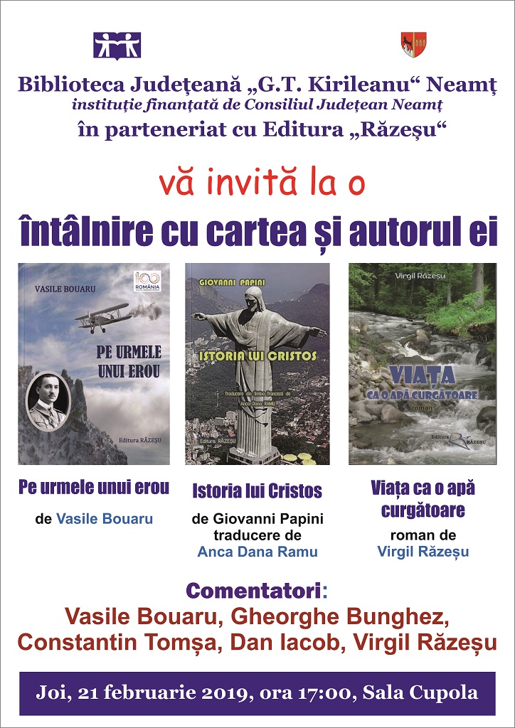 Întâlnire cu cartea și autorul ei, la Biblioteca Județeană – fotografia 1