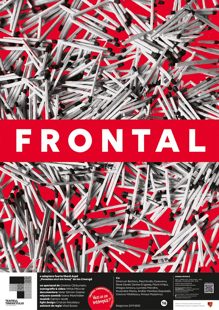 Youth Theatre announces the premiere of FRONTAL – a show by Gianina Cărbunariu – photo 1