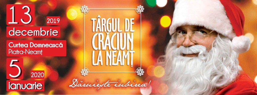 Serile de sărbătoare continuă la Târgul de Crăciun la Neamț