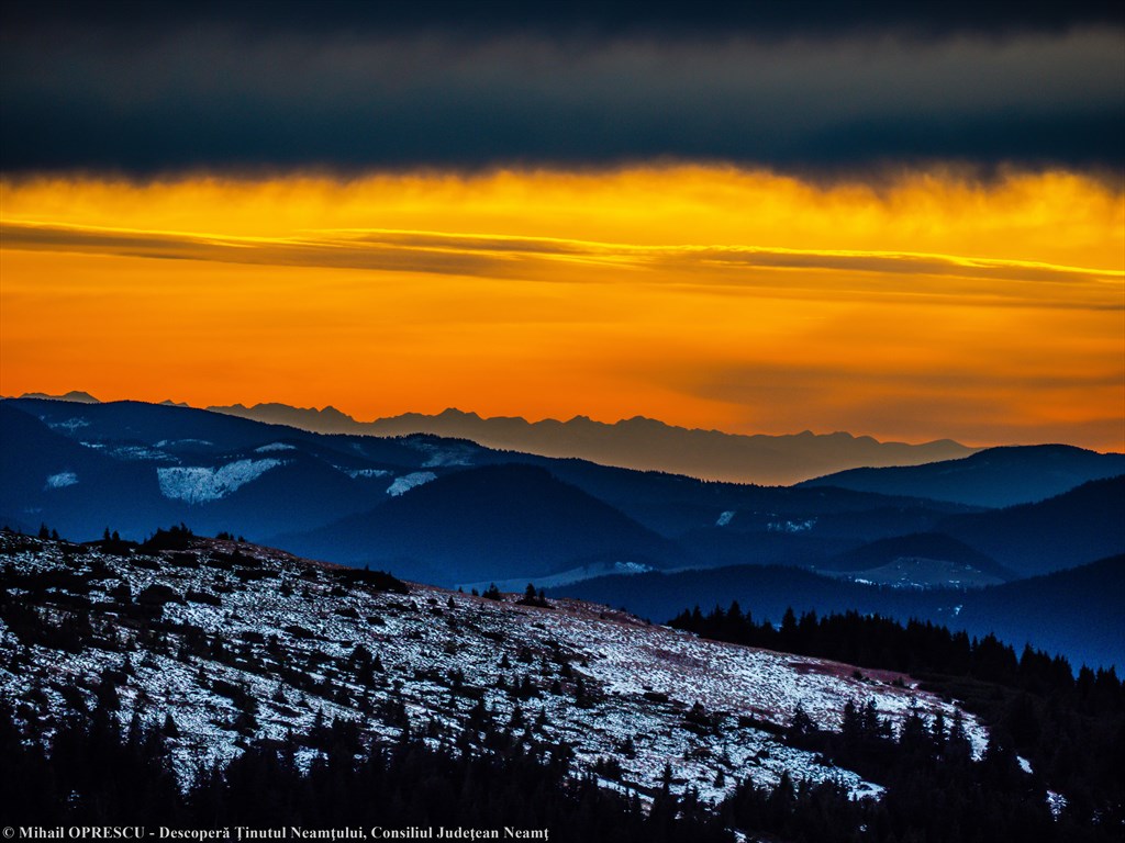 The stairs that lead to Toaca Peak in Ceahlău Massif, over 1 mil. views on Facebook