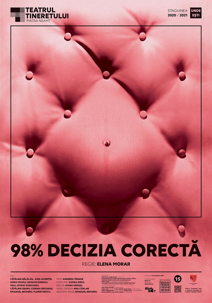 98% Decizia corectă – premieră la Teatrul Tineretului – fotografia 1
