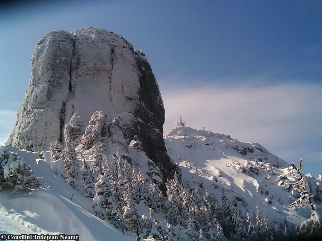 Legendary rocks in Ceahlău Masif