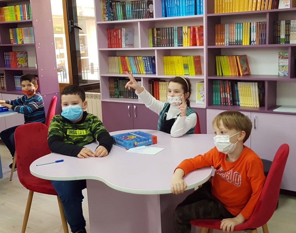 Biblioteca de vacanță la Biblioteca Județeană