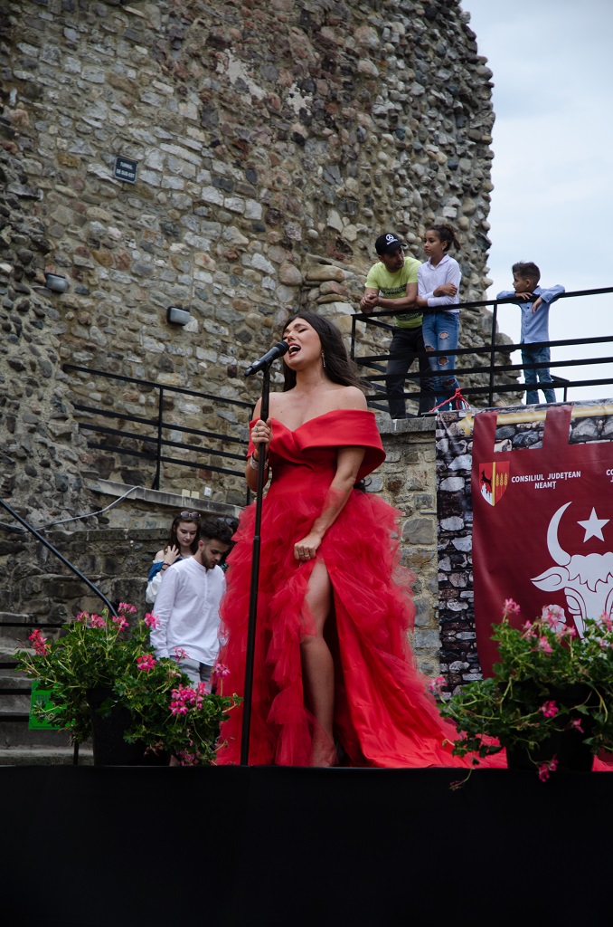 Paula Seling, the voice of Neamț Fortress – photo 10