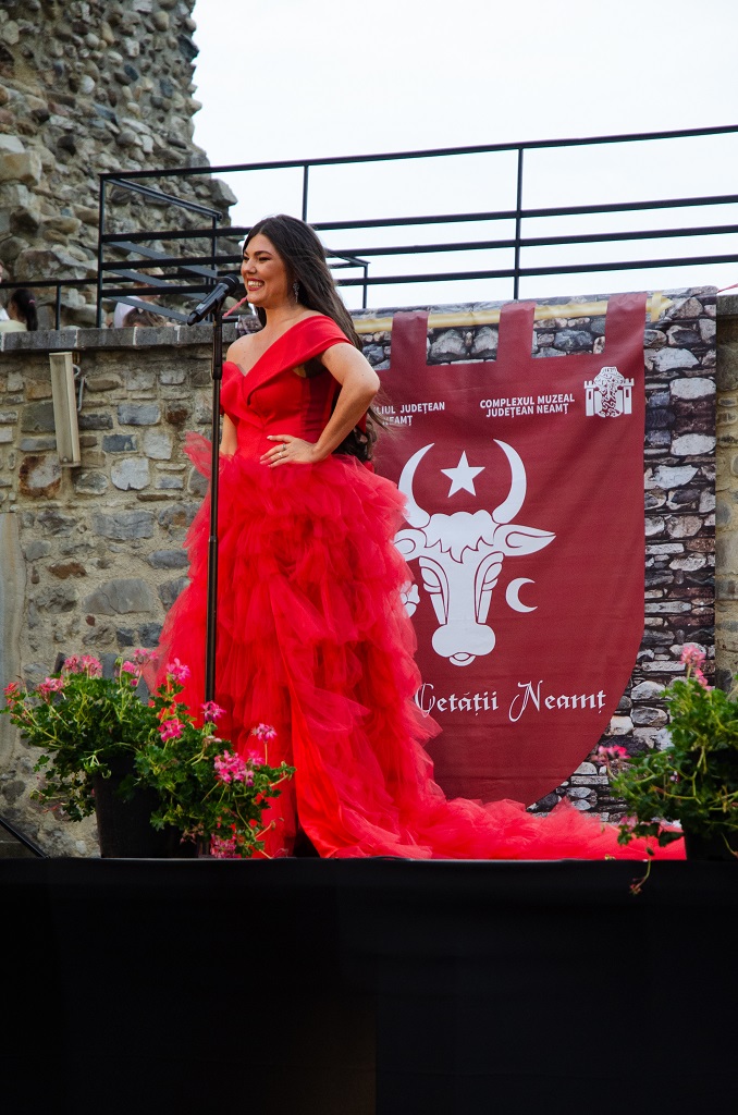 Paula Seling, the voice of Neamț Fortress – photo 13