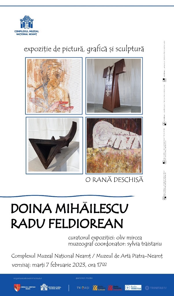 „O rană deschisă”, expoziție de pictură, grafică și sculptură – fotografia 1
