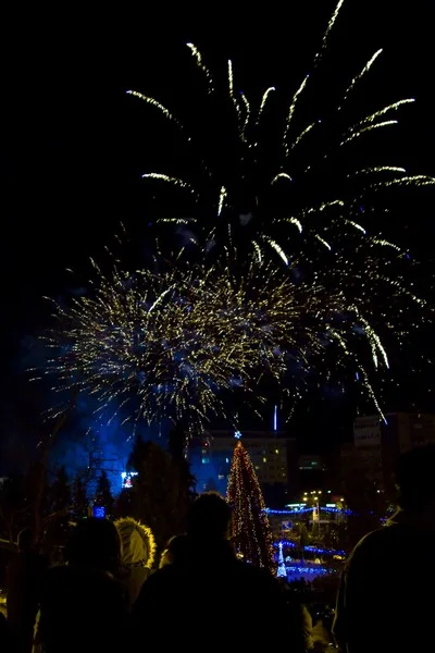 Artificii de Revelion 2011 in Piatra Neamt
