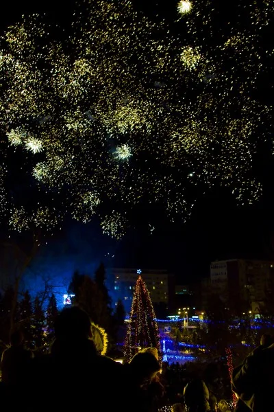 Artificii de Revelion 2011 in Piatra Neamt
