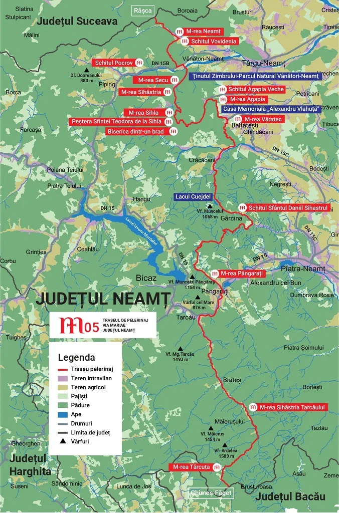 Neamțul, traversat de rute turistice, leagă între ele frumuseți și obiective – fotografia 11