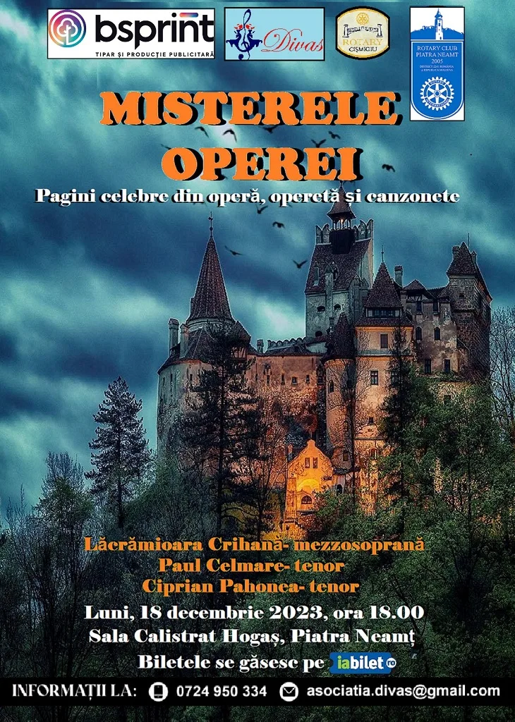 Spectacol “Misterele operei”