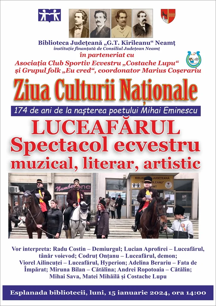 Ziua Culturii Naționale, la Biblioteca Județeană