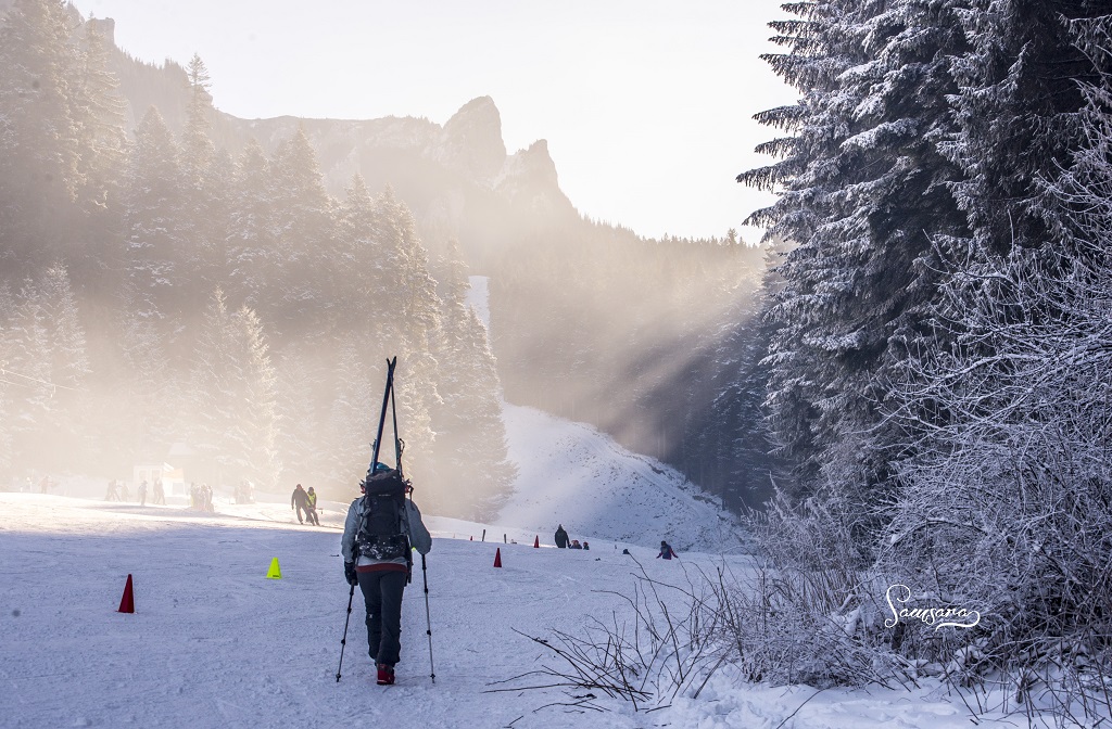 Durău Park, the main destination for fun on winter weekends – photo 8