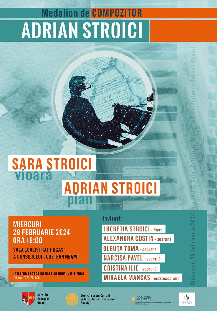 În stagiunea muzicală: Medalion adrian stroici – fotografia 1
