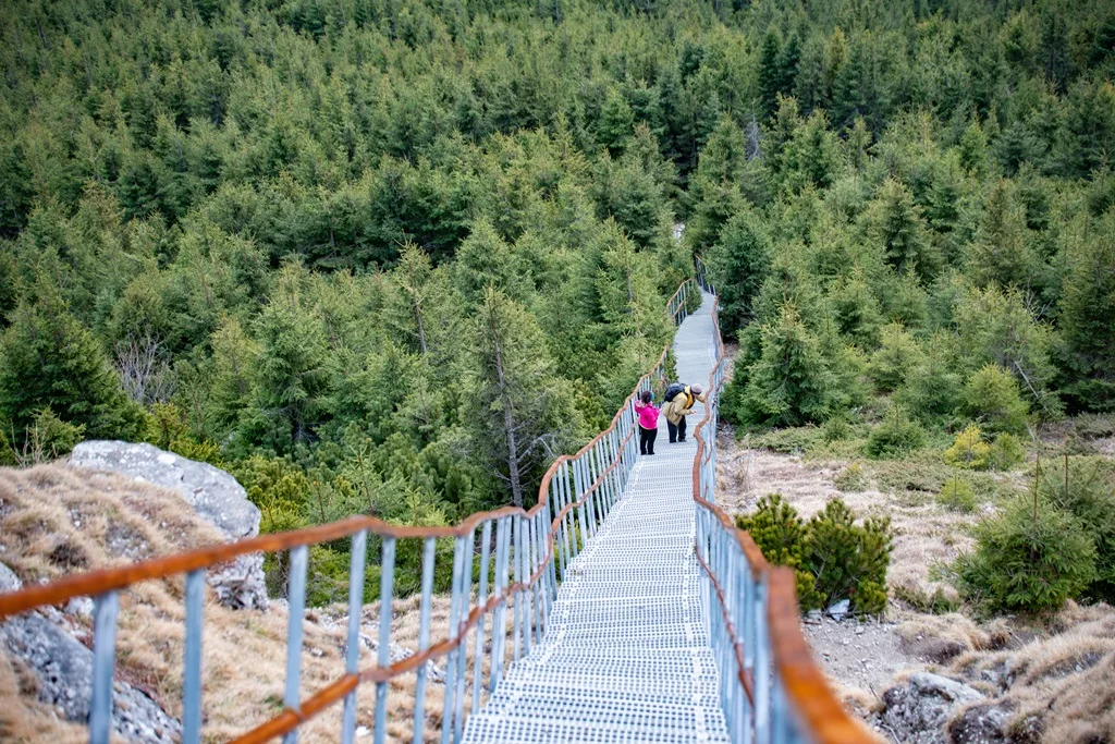 Scări pe Vf. Toaca- Ceahlău
