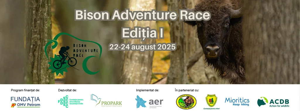 Bison Adventure Race 2025 în Ținutul Zimbrului, 22-24 august 2025