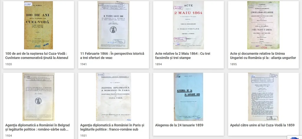 Unirea Principatelor, evocare la Biblioteca Județeană