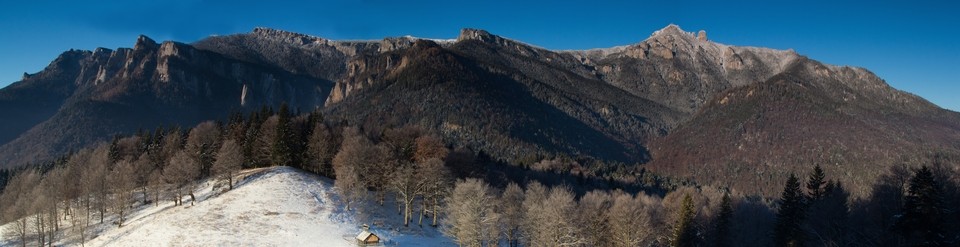 Apus pe Ceahlau iarna 2011