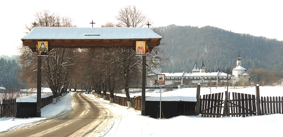 Secu Monastery during winter 2012