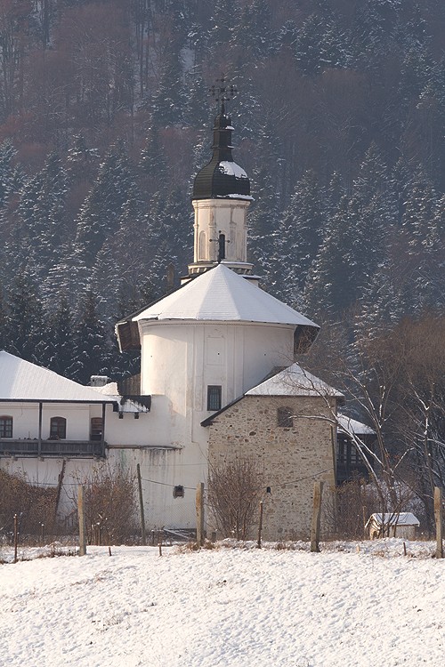Secu Monastery during winter 2012