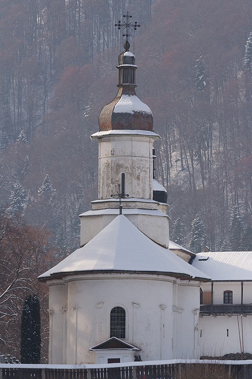 Secu Monastery during winter 2012