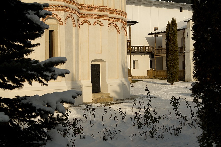 Secu Monastery during winter 2012