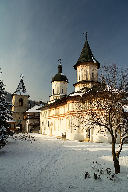 Secu Monastery during winter 2012